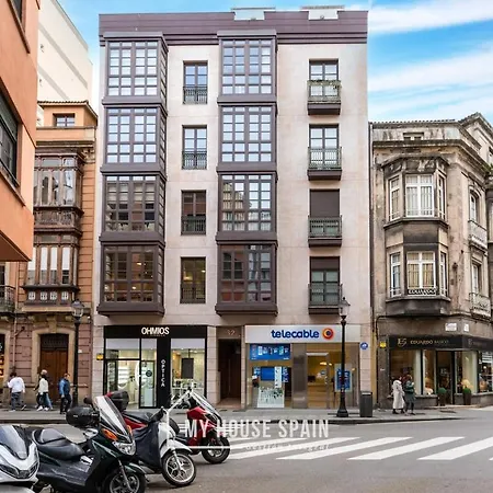 Myhousespain - Estudio Junto A Playa San Lorenzo Апартаменты Хихон